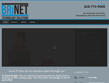 Tablet Screenshot of brinet.com